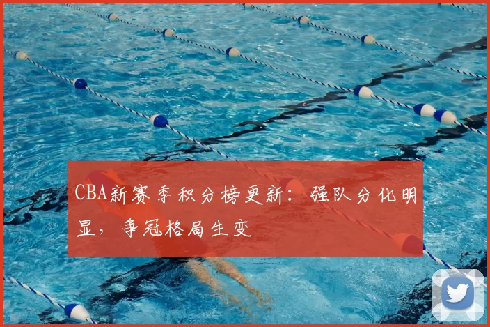 CBA新赛季积分榜更新:强队分化明显,争冠格局生变