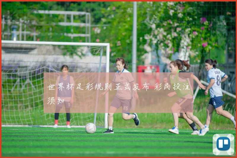 世界杯足彩规则正式发布 彩民投注须知