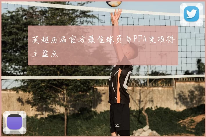 英超历届官方最佳球员与PFA奖项得主盘点