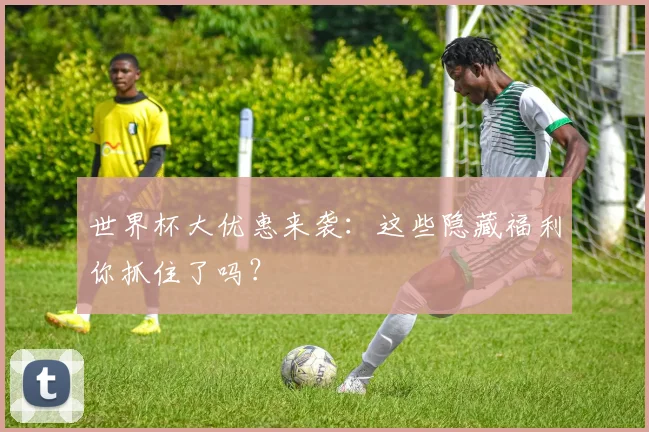 世界杯大优惠来袭：这些隐藏福利你抓住了吗？